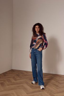 Tramontana Blouse Tie Dye/ Print Multi Colours