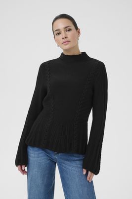 Kaffe Pullover Cottonmix / 10510096 Black Deep
