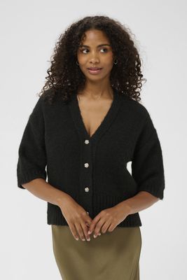 Kaffe Cardigan Short / 10510680 Black Deep