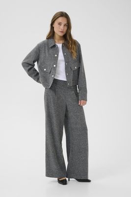 Kaffe Pants Wide / 10510570 Black Melange