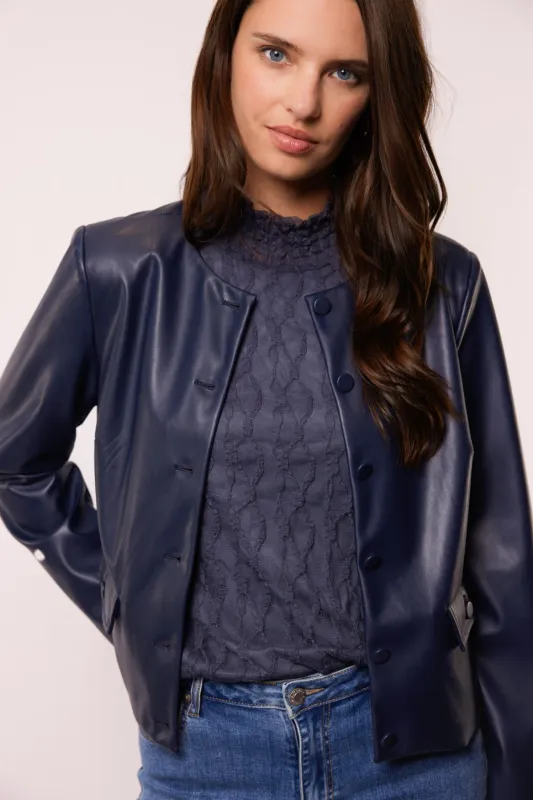 G-Maxx Jacket Flavie PU /25WZG28  Dark Blue