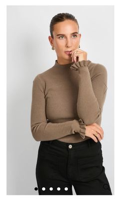 C&amp;S Pullover Astrid /25WMC03 Bronze