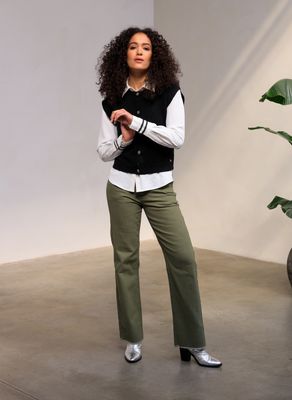 Ivy Beau Jeans Straight Leg / 4200741 Olive