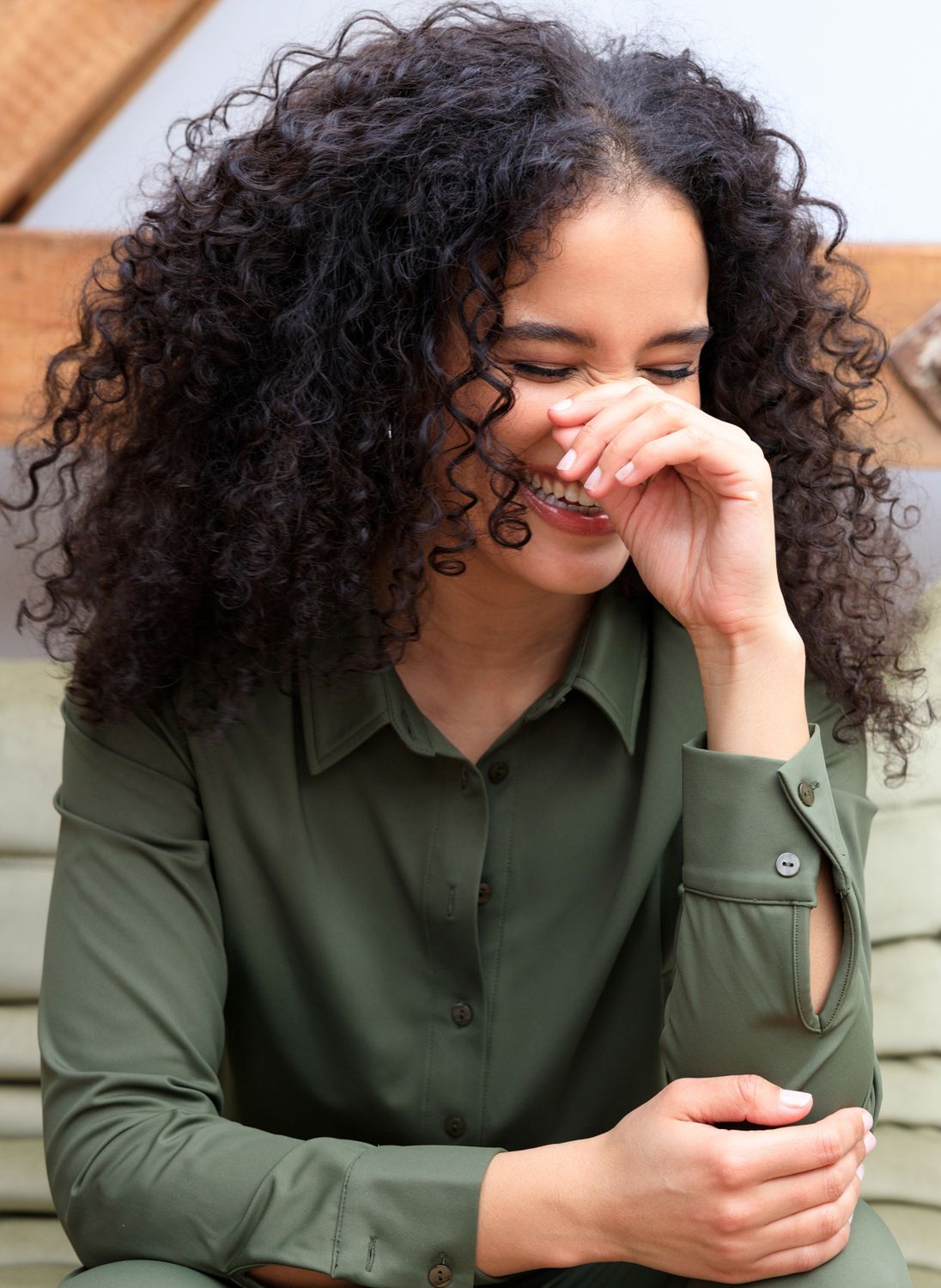 Ivy Beau Blouse Travel / 4200754 Olive