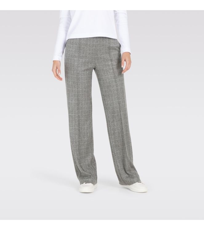 MAC Pants Chiara Smart Straight/ 0114302900 225M Light Shadow Melange