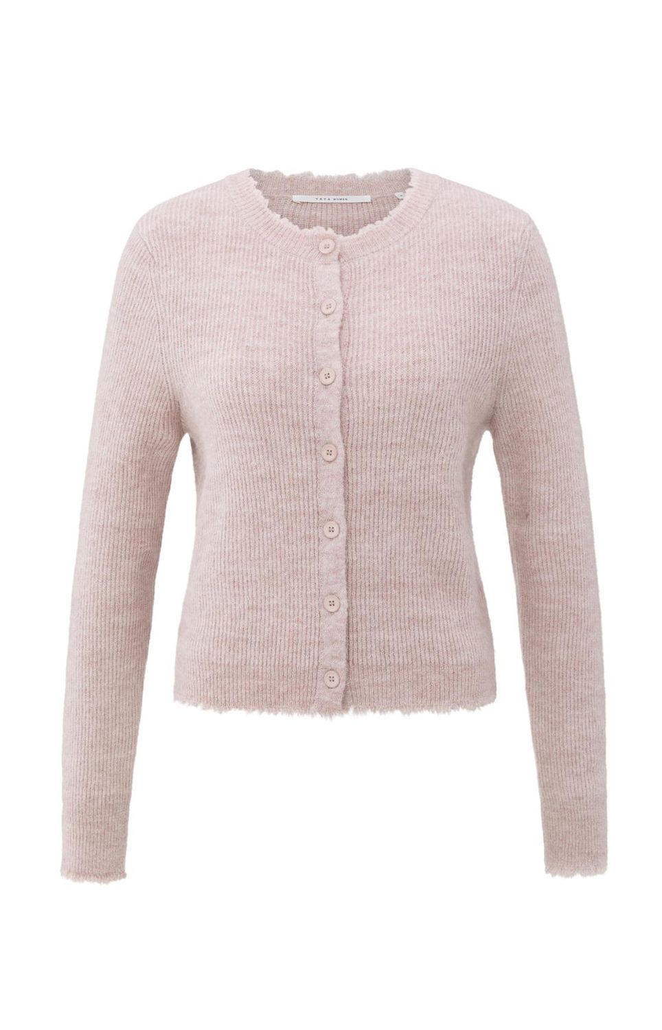 YAYA Cardigan Alpacemix / 01-010137-510 SHADOW GRAY PINK MELANGE