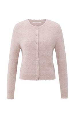 YAYA Cardigan Alpacemix / 01-010137-510 SHADOW GRAY PINK MELANGE