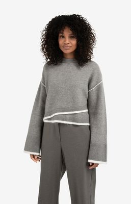 YAYA Pullover Mohairmix/ 01-000519-510 TAUPE GREY MELANGE
