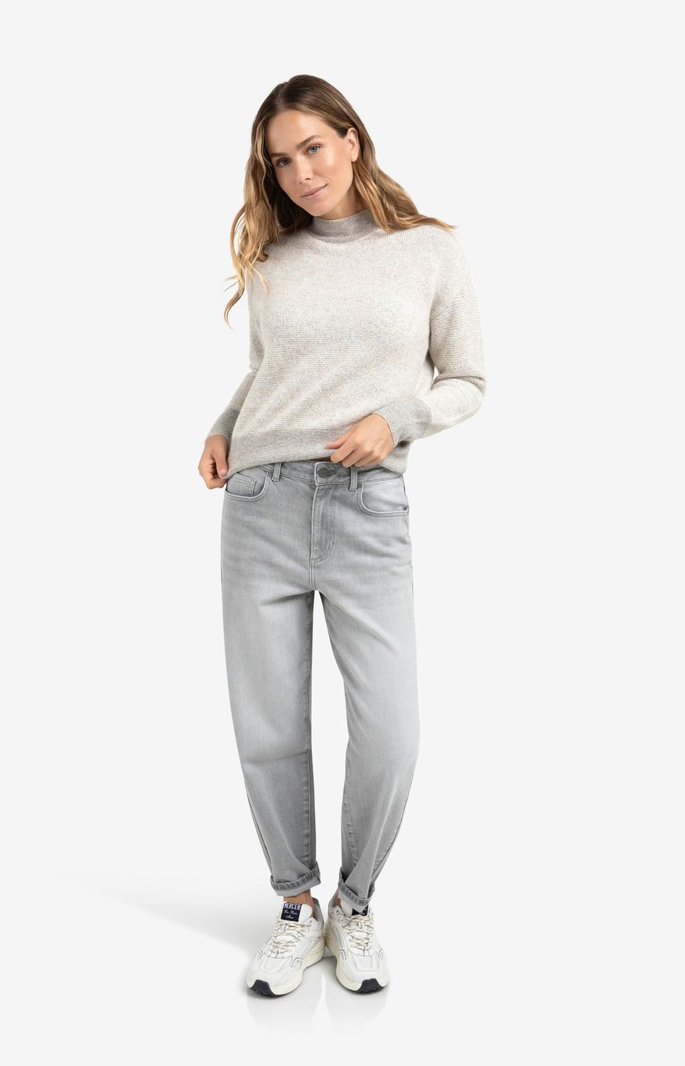 YAYA Jeans Balloon  / 01-311125-510 LIGHT GREY DENIM