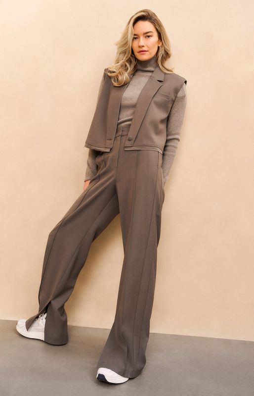 YAYA Pants Lyocellmix/ 01-301227-510 DARK NIGHT GREY