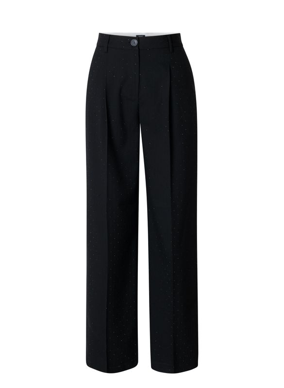 Yest Pants Wide Leg / 0005910 Black