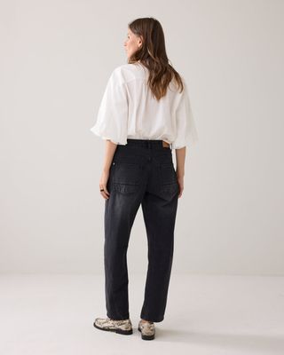 Summum Woman Jeans Barrel / 4s2746-5181 Black denim