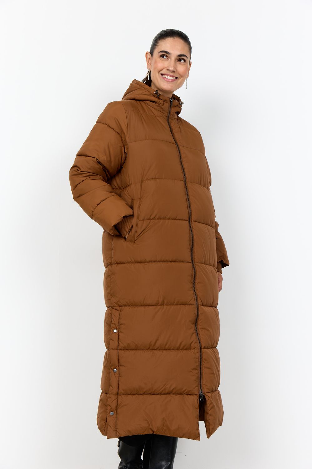 Soya Concept Jacket Long Padded /41508 8710 TOFFEE