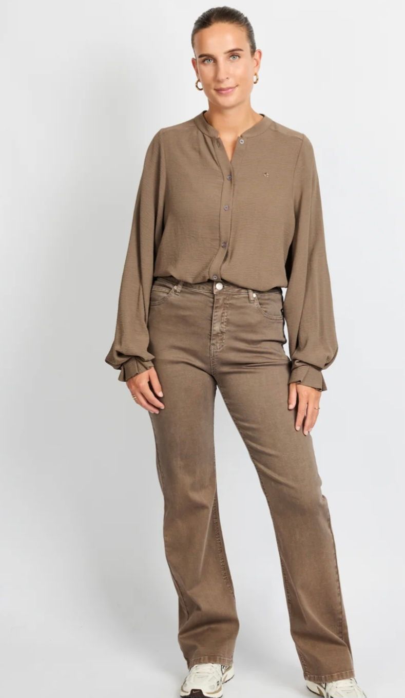 C&amp;S Pants Naomi  / 25WNC04 Bronze