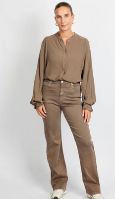 C&S Pants Naomi / 25WNC04 Bronze C&S Pants Naomi / 25WNC04 Bronze