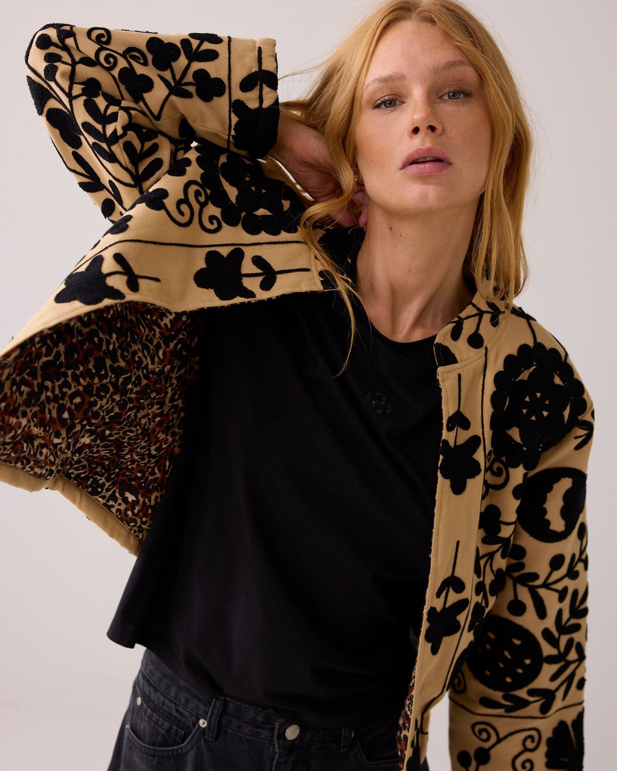 Summum Woman Jacket Reversible/ 1s1254-12296 Alpaca