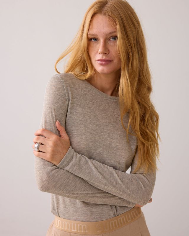 Summum Woman Top Soft Lurex/ 3s5170-30644 Funghi