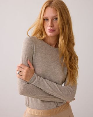 Summum Woman Top Soft Lurex/ 3s5170-30644 Funghi