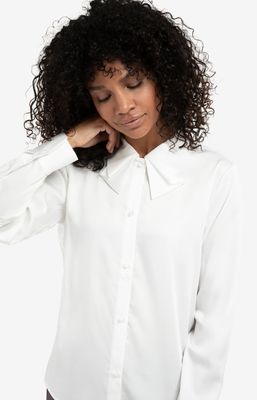 YAYA Blouse Details/ 01-201187-511 PURE WHITE