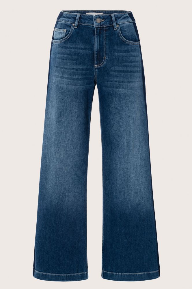 YAYA Jeans Wideleg  Details / 01-311117-508 DARK BLUE DENIM