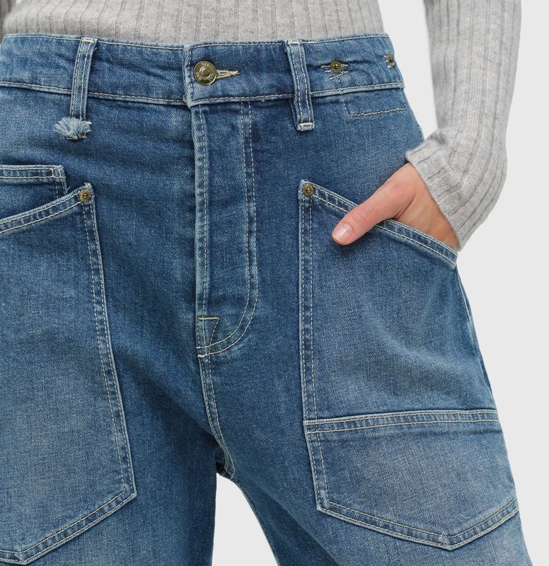 MAC Jeans Baggy/ 0361231490 D438 vintage blue basic wash