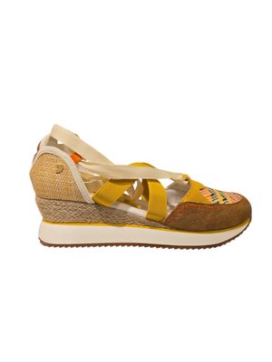Gioseppo Sneaker Sandalet/ 74957 Yellow Beige Multicolour