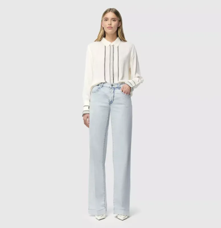 MAC Jeans Wide Leg/ 0391523390 D171 Bleached Japan Blue