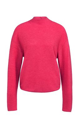 YAYA Pullover Buttons/ 01-000543-601 ROSE RED MELANGE