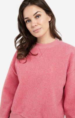 YAYA Sweater Teddy/ 01-109104-601 ROSE RED MELANGE