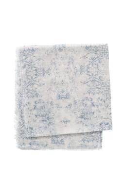 YAYA Scarf Print modal/ 03-501033-404 INFINITY BLUE