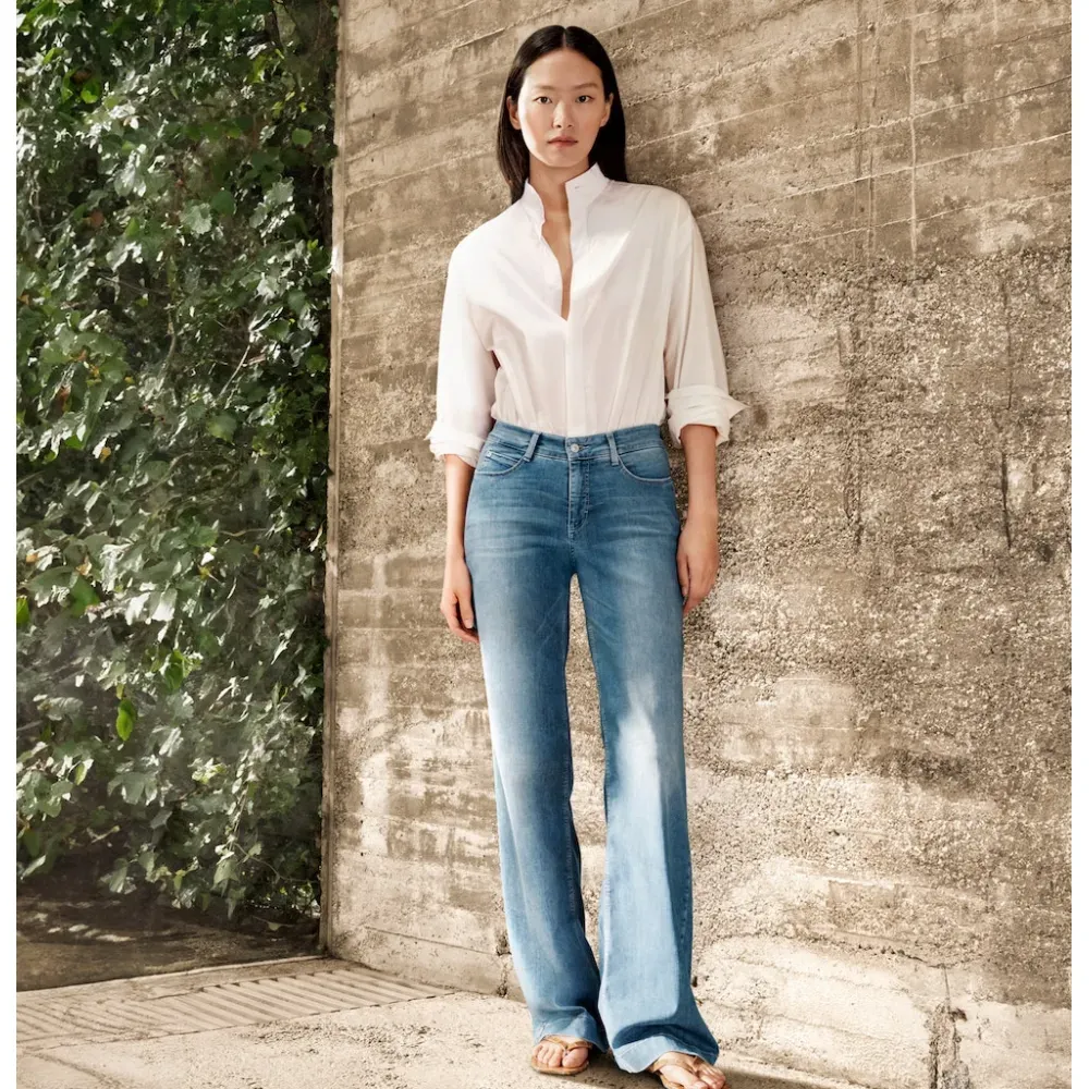 MAC Jeans Dream Wide leg _ 0351L544190 Summer Mid Blue Wash