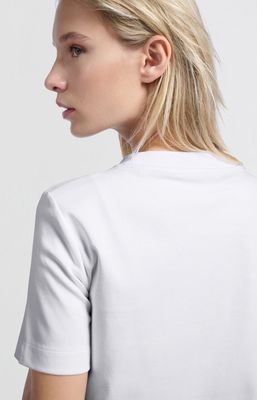 YAYA Tee Basic / 01-719057-N PURE WHITE