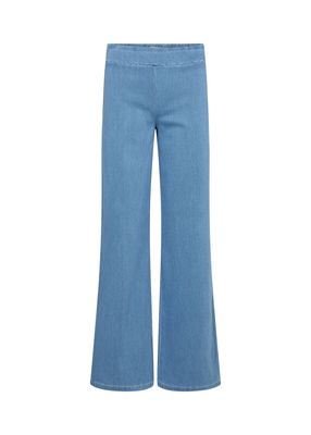 Soya Concept Pants Wide Leg Full Stretch / 41684 2150 WINDWARD LIGHT BLUE DENIM