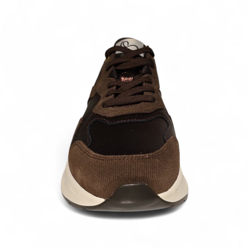 La Strada Sneaker Leather/ 7245021 Dark Chocolate