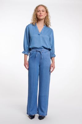 Rino &amp; Pelle Pants/ AnetteRegular.700262 Washed Blue