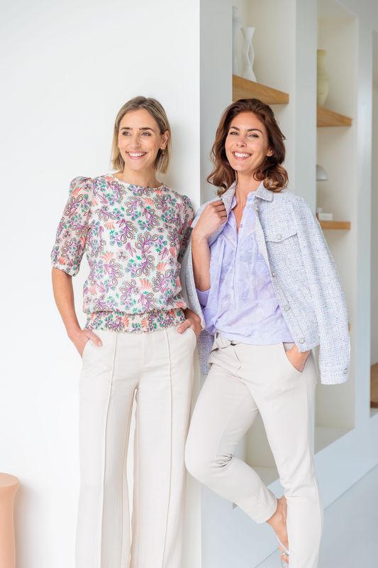 NED Pants Pilazzo 26S-U436-01 Seasonable Beige Day