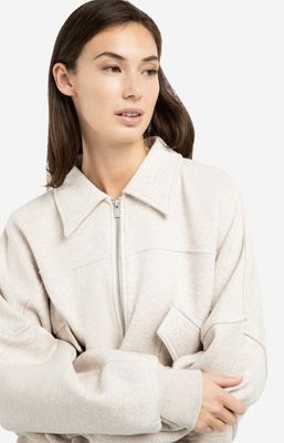 YAYA Jacket Sweat Cottonmix/ 01-519047-602 SLATE GREY MELANGE