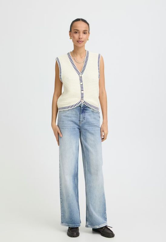 B.Young Gilet Cotton / 20818688 Birch