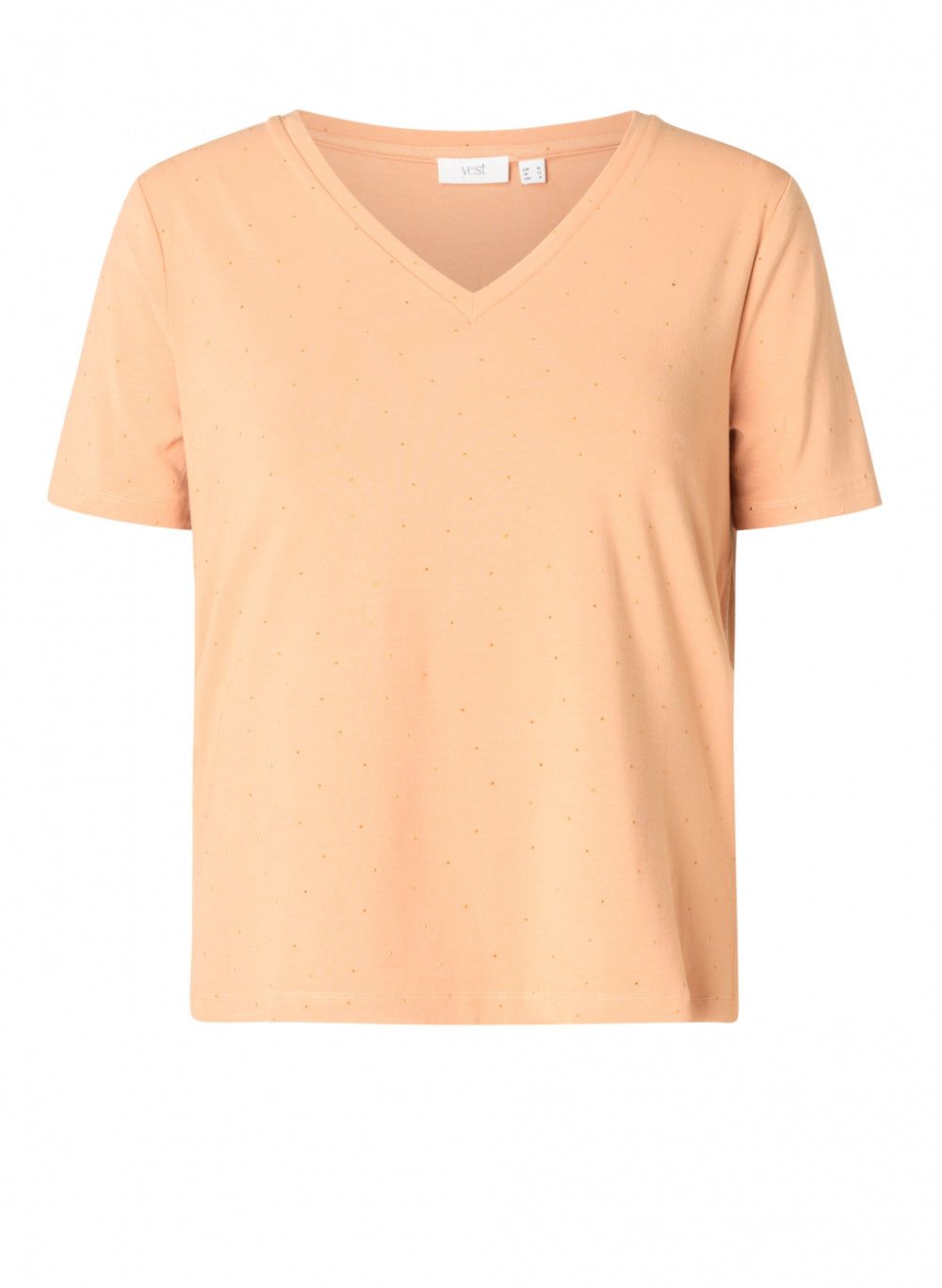 Yest Tee V-Neck Sparkle / 0006121 Soft Terra