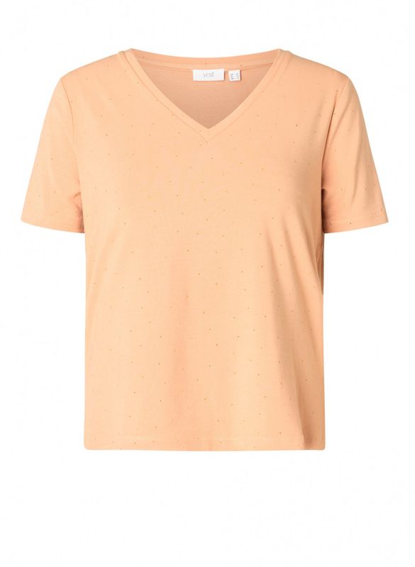 Yest Tee V-Neck Sparkle / 0006121 Soft Terra