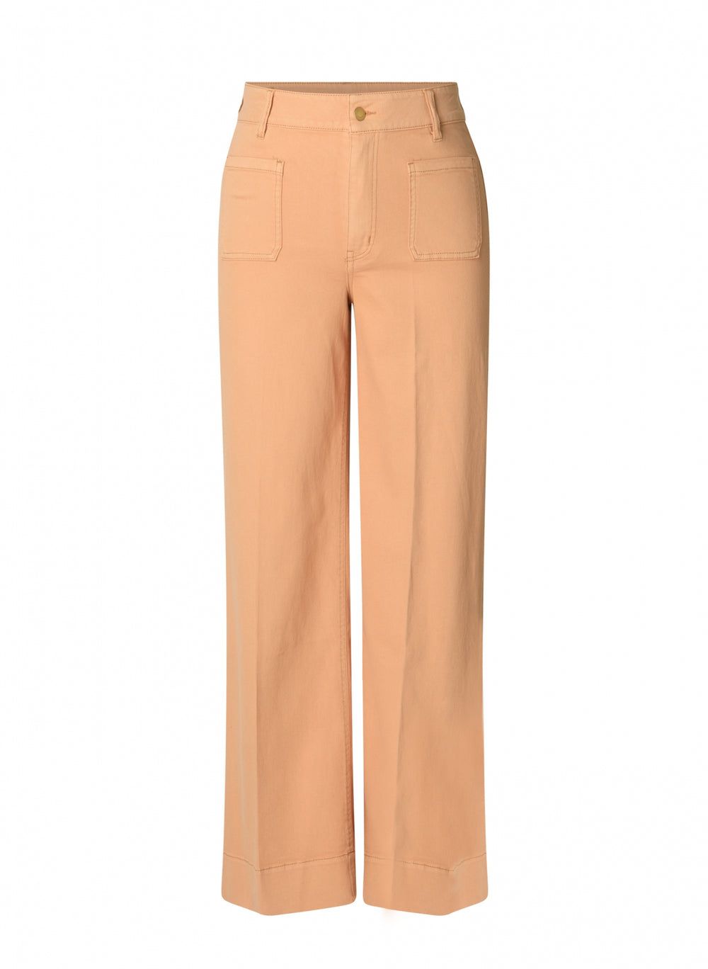 Yest Pants High Waist Cotton  / 0006068 Soft Terra
