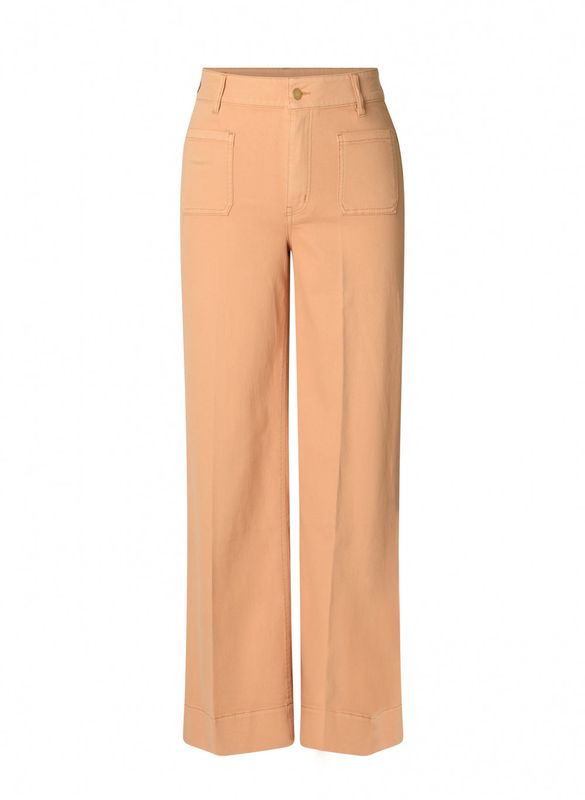 Yest Pants High Waist Cotton  / 0006068 Soft Terra