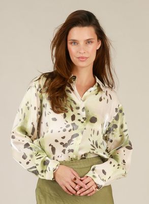 Yest Blouse Satinlook Lurex Viscosemix/ 0006075 Multicolour