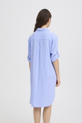 Fransa Dress Viscoselinenmix / / 20617591 Hydrangea