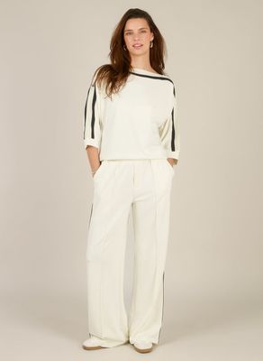 Yest Sweater Modalmix / 0006092 Antique White Black