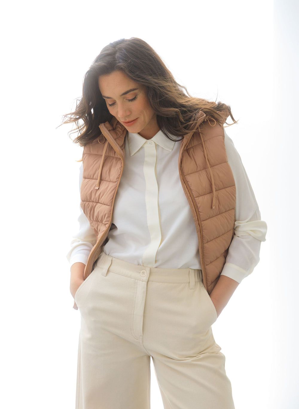 Yest Waistcoat / 0006236 Soft Terra