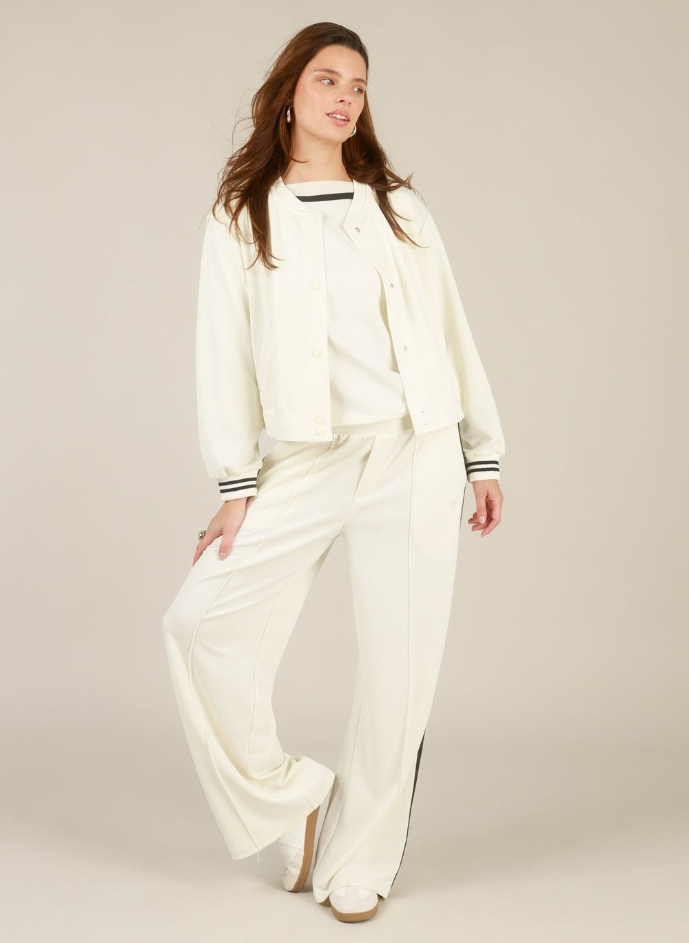 Yest Pants Soft Modalmix/ 0006094 Antique White Black