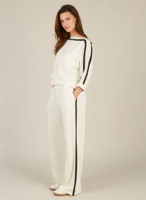 Yest Pants Soft Modalmix/ 0006094 Antique White Black