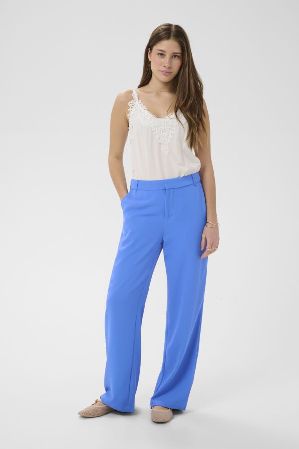 Cream Pants  / 10613977 Palace Blue