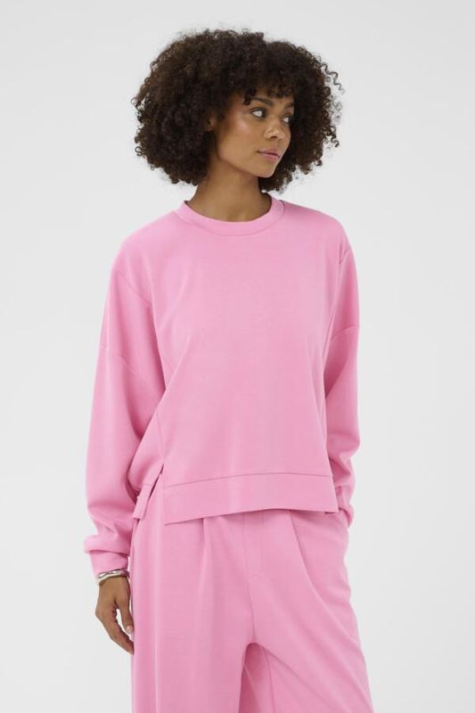 Culture DK Sweater Modal Boxy / 50112965 Begonia Pink